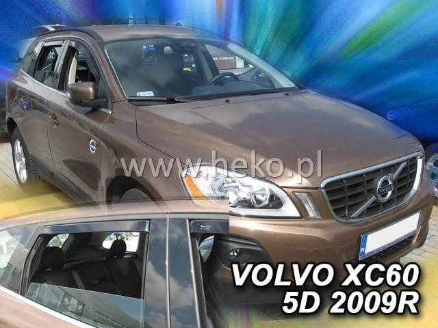 Ofuky oken Volvo XC60 2008-2017, + zadní