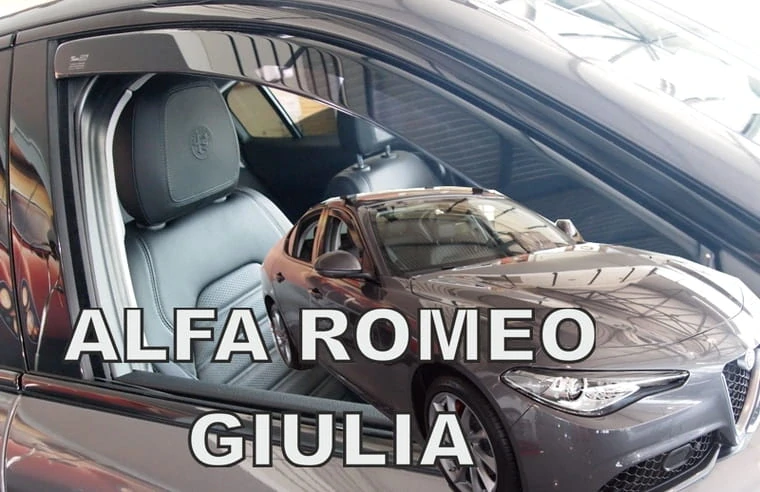 Ofuky oken Alfa Romeo Giulia 2016-, sedan