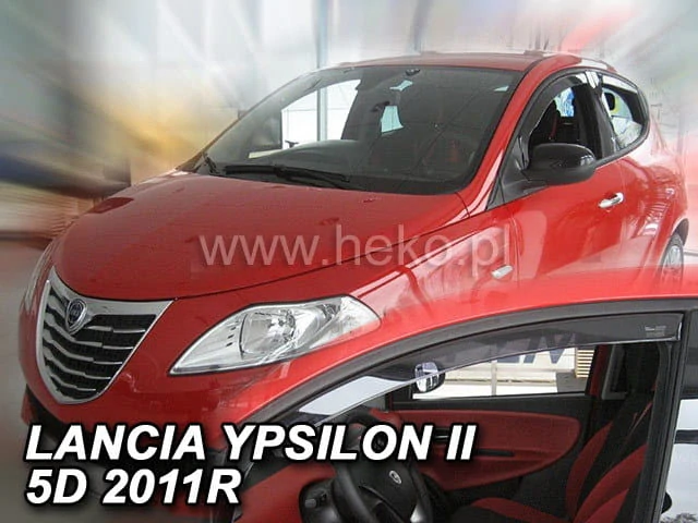 Ofuky oken Lancia Ypsilon 2011-2024, + zadní