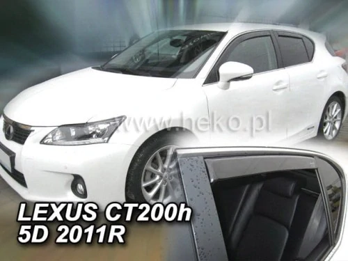 Ofuky oken Lexus CT 200h 2011-, 5 dveří, + zadní