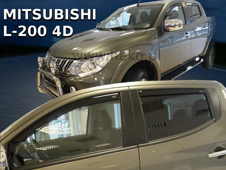 Ofuky oken Mitsubishi L200 2015-, + zadní