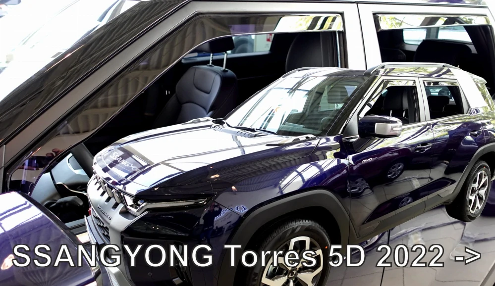 Ofuky oken Ssangyong Torres 2022-, + zadní