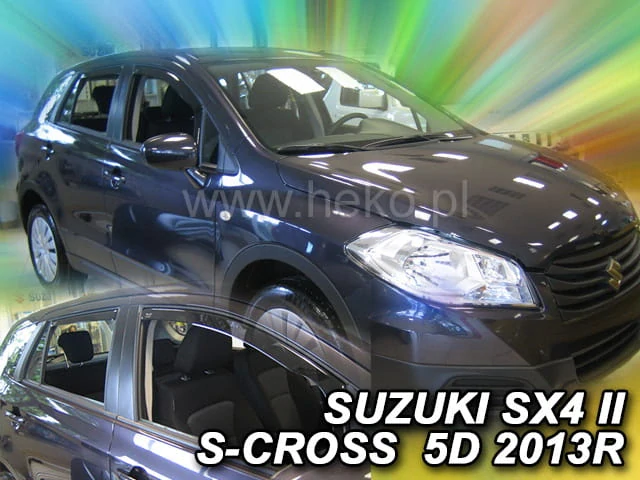 Ofuky oken Suzuki SX4 S-Cross 2013-2021, + zadní