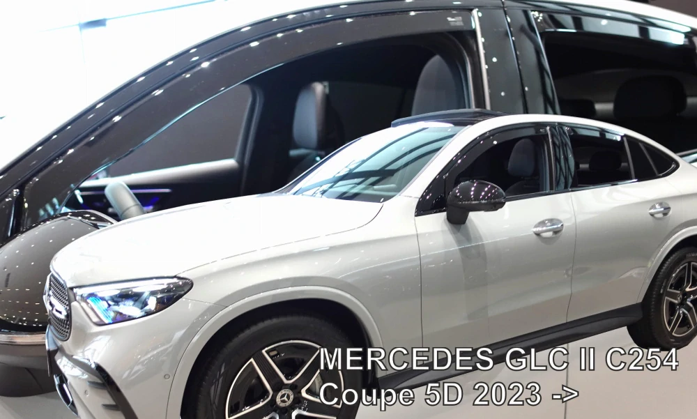 Ofuky oken Mercedes GLC II C254 2023, 5 dveří, + zadní