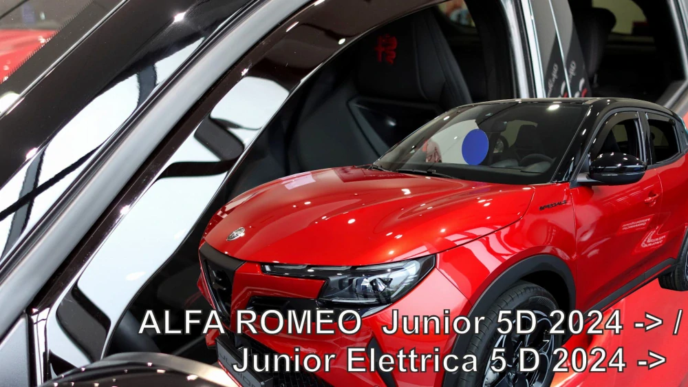 Ofuky oken Alfa Romeo Junior 2024-, 5 dveří, + zadní