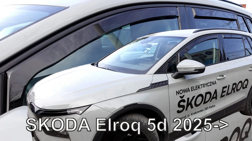 Ofuky oken Škoda Elroq 5D 25R (+zadní)